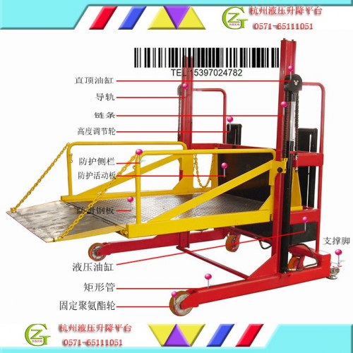 移動式液壓裝卸車，移動物流車、流動式裝卸平臺 SJY2-1.7